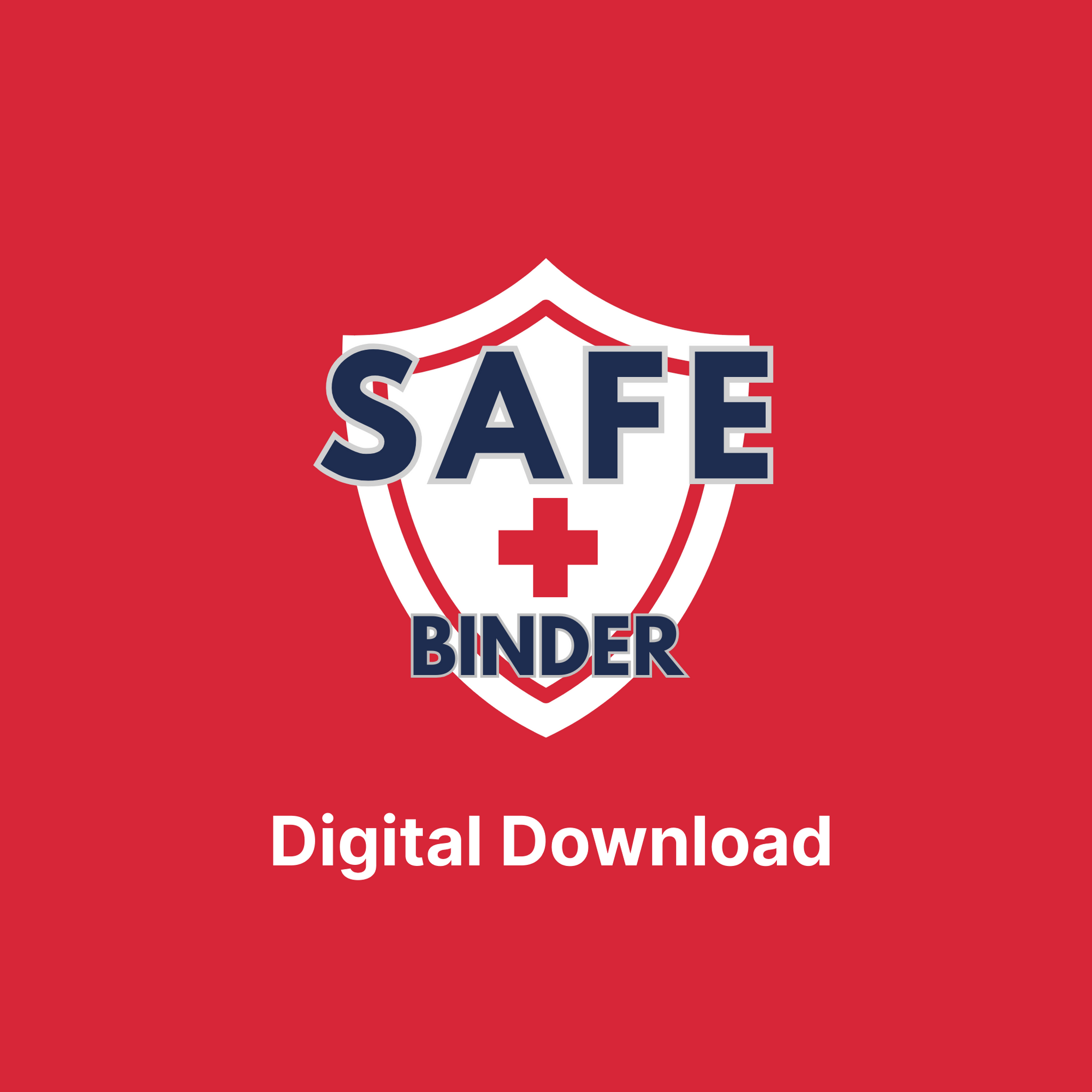 Red cover art for digital downloads